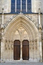 Minoriten Church entrance in Vienna