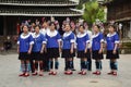 Minority Chinese village women