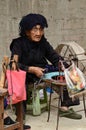 Minority Chinese village woman