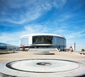 Minsk Arena in Belarus. Ice Hockey Stadium. Royalty Free Stock Photo