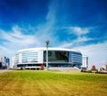 Minsk Arena in Belarus. Ice Hockey Stadium. Royalty Free Stock Photo