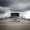 Minsk Arena in Belarus. Ice Hockey Stadium. Royalty Free Stock Photo