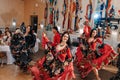 Minsk, Belarus - 21 April 2018. Allure -Show ensemble of Lyudmila Rodionova. The Gypsy Tabo. Gypsies