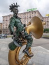 Clowns Sculpture in front of Belarusian State Circus - Minsk, Belarus