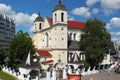 MINSK, BELARUS - AUGUST 01, 2013: Belorussian ortodox ÃÂ¡athedral church of the Holy Apostles Peter and Paul. Is the oldest church