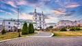Minsk, Belarus. The Cathedral Of Holy Spirit In Minsk - The Main Orthodox Church Of Belarus And Symbol Of Capital Royalty Free Stock Photo