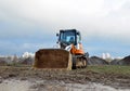 Crawler Loader Liebherr LR 636 Litronic at construction site