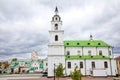 Cathedral of holy spirit in Minsk - Church Of Belarus And Symbol Of Capital. Famous Landmark Royalty Free Stock Photo