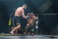 Minsk, Belarus, December 06, 2019. New Fighting Generation, Mixed Martial Arts. mma, the fight between the participants in the