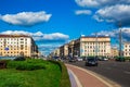 Minsk, Belarus Independence Avenue