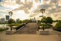 MINSK, BELARUS: Memorial Island of Courage and Sorrow, Island of Tears Royalty Free Stock Photo