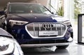 Minsk, Belarus - Jan 05, 2022: new electric car from Audi e-tron