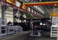 Special wheeled chassis MZKT-79221 16x16 on assembly line of the Minsk Wheel Tractor Plant