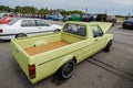 MINSK. BELARUS - JULY 2016: Old Volkswagen pickup at the exhibition. Volkswagen Fest in Minsk, Belarus.