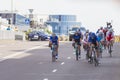 Minsk,Belarus-22 June,2019. Women`s Peloton Road Race During The II European Games. Group Race for 120 km with Free Access For