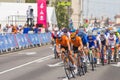 Minsk,Belarus-22 June,2019. Women`s Peloton Road Race During The II European Games. Group Race for 120 km with Free Access For
