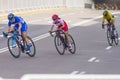 Minsk,Belarus-22 June,2019. Women`s Peloton Road Race During The II European Games. Group Race for 120 km with Free Access For