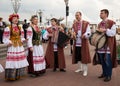 Minsk, Belarus, 09-May-2014: celebration of Ice Hockey World Championship