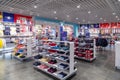 Minsk, Belarus - May 29, 2019: interior shot of a kidswear shop