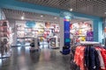 Minsk, Belarus - May 29, 2019: interior shot of a kidswear shop