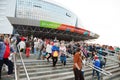 Minsk, Belarus, 09-May-2014: Minsk-Arena Complex, Ice Hockey World Championship Royalty Free Stock Photo