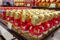 MINSK, BELARUS - November 22, 2019: Milk Chocolate Teddy Bears Lindt on supermarket shelf