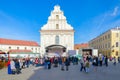 Freedom Square in Upper town, Minsk, Belarus Royalty Free Stock Photo