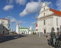 Holy Spirit Cathedral and the Church of the Descent of the Holy Spirit of the Basilian Monastery Royalty Free Stock Photo