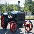 Minsk. Belarus. 08.09.2021. The old legendary McCormick-Deerring. Royalty Free Stock Photo