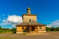 MINSK, BELARUS: Old wooden Orthodox Church. Royalty Free Stock Photo