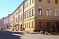 Road from the upper city to the October Square