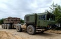 Special wheeled chassis VOLAT MZKT-792911 12Ãâ12 for a self-propelled launcher P222