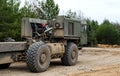 Special wheeled chassis VOLAT MZKT-792911 12Ãâ12 for a self-propelled launcher P222