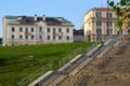 Stalinist architecture on Kirov street Royalty Free Stock Photo