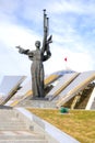 Minsk. Belarusian Great Patriotic War Museum and obelisk Minsk -