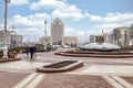 Minsk city. Independence Square