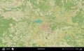 Minsk District, Belarus. Topographic Humanitarian Royalty Free Stock Photo