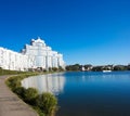 Minsk Downtown View with Svisloch River