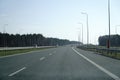 A2 highway from driver\'s perspective