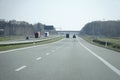 A2 highway from driver\'s perspective