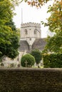 Minster Lovell in Cotswold district of England Royalty Free Stock Photo