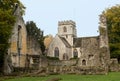Minster Lovell in Cotswold district of England Royalty Free Stock Photo
