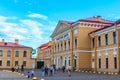 Mint building in Peter and Paul fortress in St. Petersburg, Russia