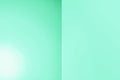 Mint color. Abstracts gradient background like an open book or notebook. Soft and delicate
