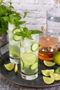 Mint Cucumber Gimlet