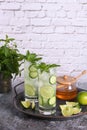 Mint Cucumber Gimlet