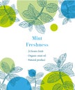 Mint freshness sketch template