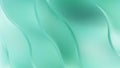 Mint Green Abstract Wavy Background Vector Royalty Free Stock Photo