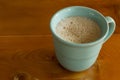 Mint green coffee mug-6449