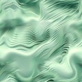 Mint Green Digital Waves Texture Abstract Background